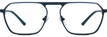 Blue Rim Eyeglass